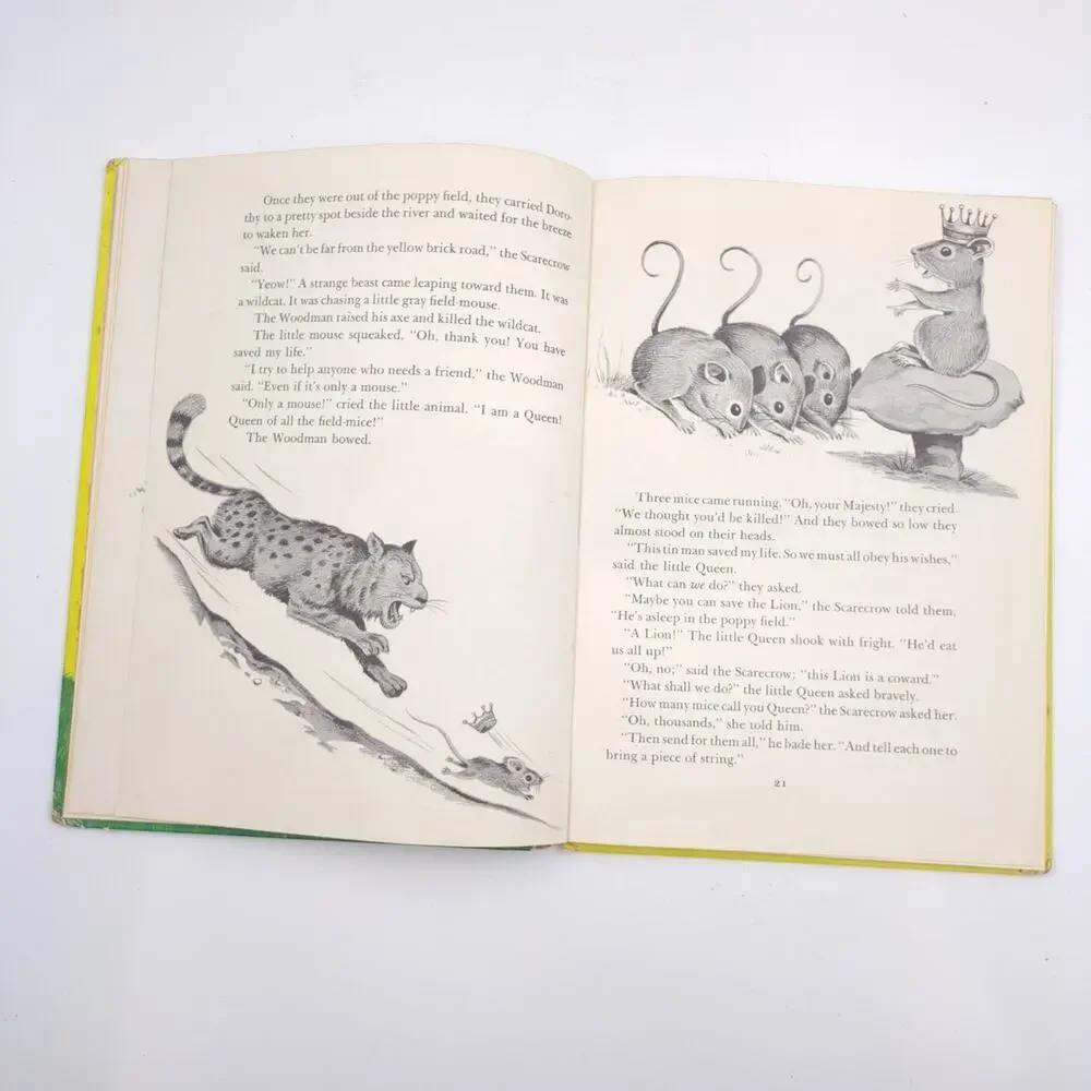 Wizard of Oz L. Frank Baum 1950 Allen Chaffee Adaptation Anton Loeb Illus